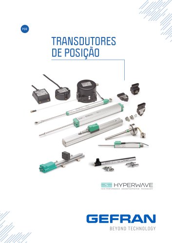 TRANSDUTORES DE POSI&Ccedil;&Atilde;O