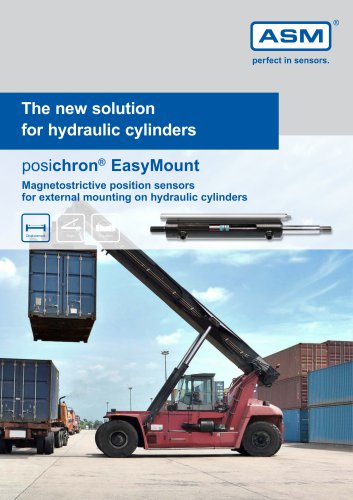 posichron® EasyMount - The new solution for hydraulic cylinders