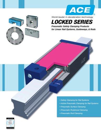 Locked Series - Pneumatic Safety Clamping Products