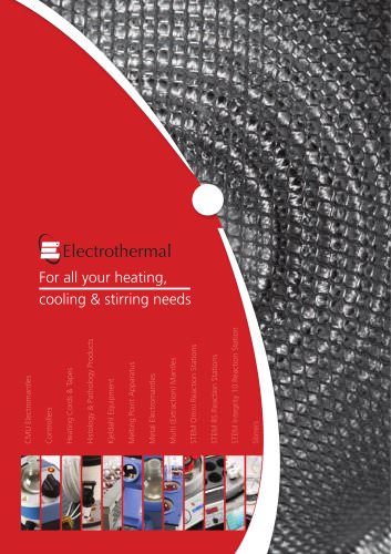 Electrothermal catalogue