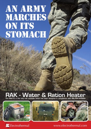 RAK Water & Ration Heater Brochure