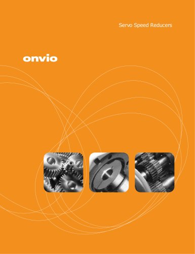 Onvio Servo Speed Reducer Catalog