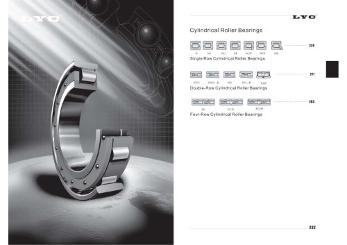 LYC Cylindrical Roller Bearings