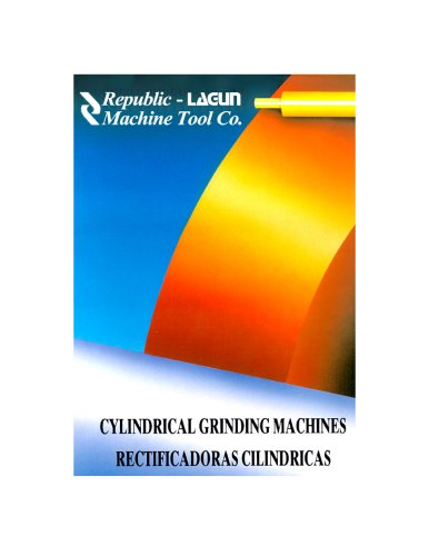 CYLINDRICAL GRINDING MACHINES