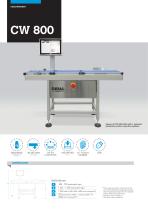 CW 800 SERIES AUTOMATIC CHECKWEIGHERS