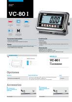 INDICADORES DE PESO VC-80 I - 1