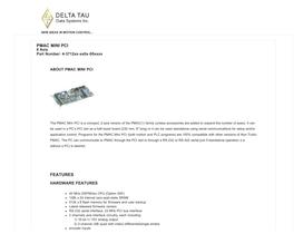 PMAC MINI PCI 8 Axis