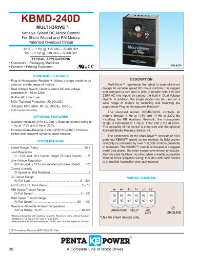 KBMD-240D Datasheet