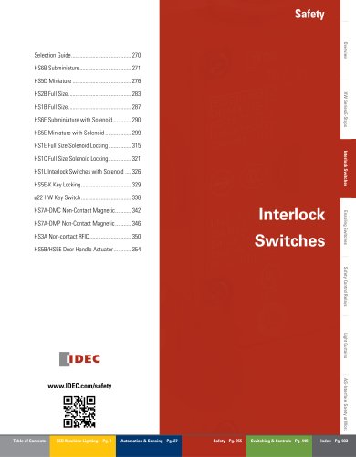 Complete Door Interlock Switches Catalog