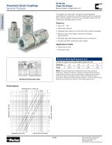 IH Series Snap-tite Design Manual Sleeve, Single Shut-off
