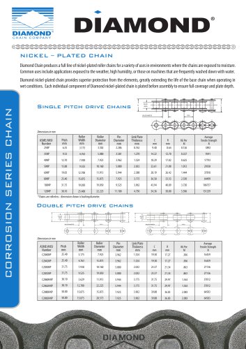 Corrosion Resistant Chain