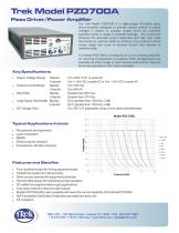 PZD700A Piezo Driver/Amplifier (single or dual)