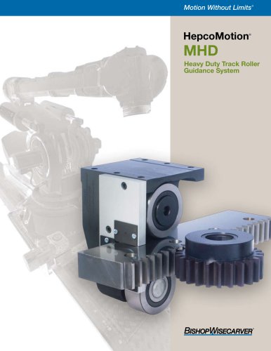 HepcoMotion® MHD  Heavy Duty Track Roller Guidance System