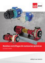 Bombas centrífugas de sustancias químicas