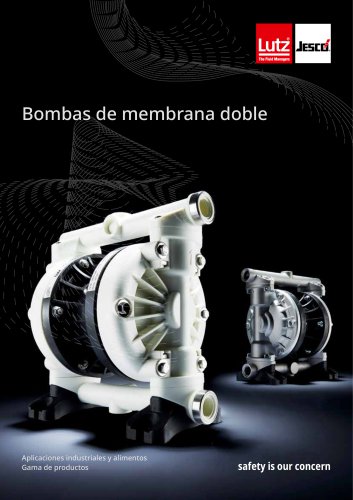 Bombas de membrana doble