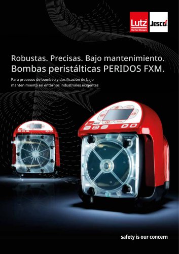 Bombas peristálticas PERIDOS FXM