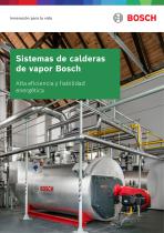 Sistemas de calderas de vapor Bosch - Alta eficiencia y fiabilidad energética