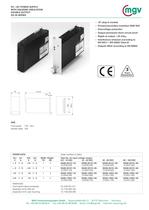 DC / DC POWER SUPPLY WITH GALVANIC INSULATION DOUBLE OUTPUT DG 26 SERIES