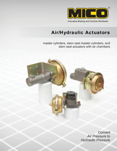 Air/Hydraulic Actuators