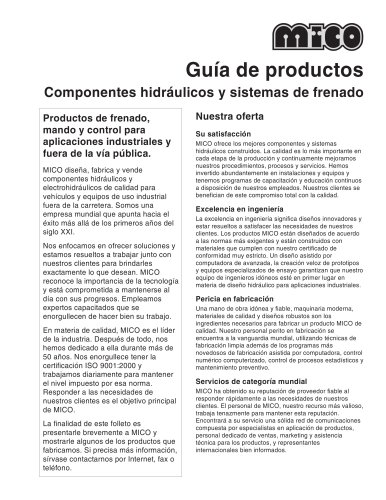 Guía de productos