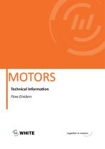 FLOW DIVIDERS Technical Information