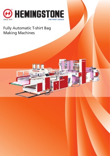 Fully Automatic T-shirt Bag Making Machine