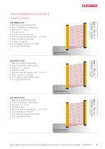 Barreras fotoeléctricas y cortinas fotoeléctricas LCA - 9