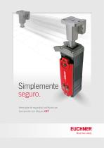 Interruptor de seguridad codifi cado por transponder con bloqueo CET - 1