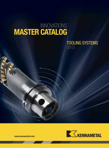 Tooling Systems 2013 Catalog Sections