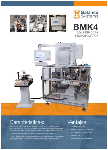 BMK4 - Equilibradora semiautomática