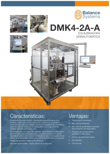 DMK4-2A-A Equilibradora semiautomática