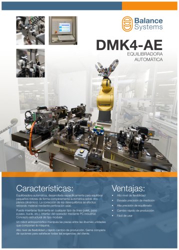 DMK4-AE Equilibradora automática