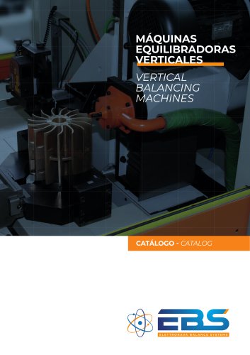 Vertical balancing machine ES-USA