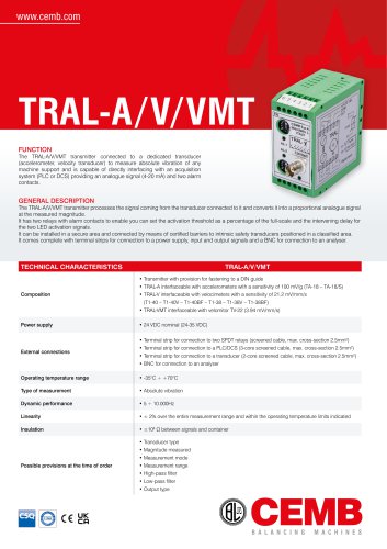 TRAL-A/V/VMT