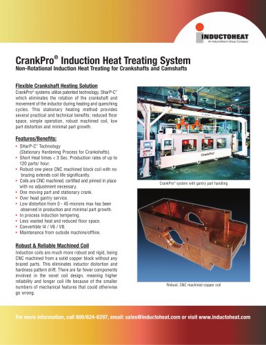 CrankPro Induction Crankshaft Hardening System