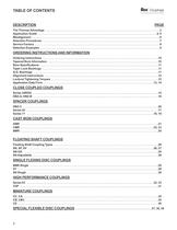 Thomas® Coupling Catalog - 2