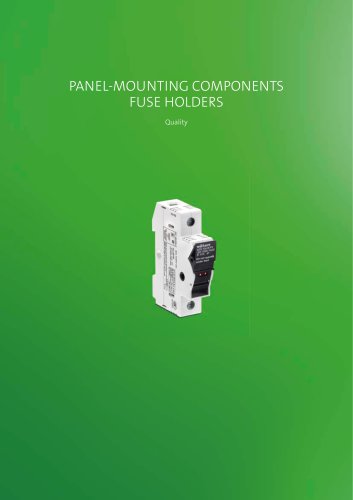 PANEL-MOUNTING COMPONENTS FUSE HOLDERS