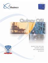 Quincy 50-100 HP Industrial Lubricated Screw Compressor Brochure