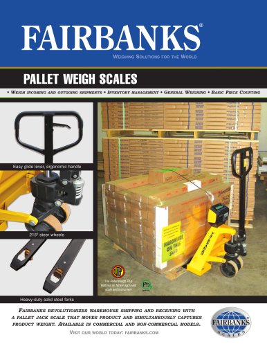 PALLET WEIGH SCALES