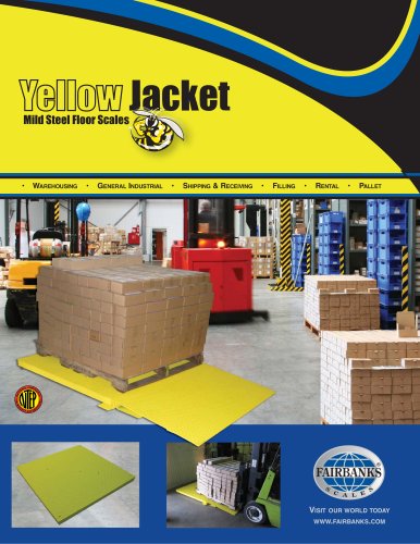 Yellow Jacket Mild Steel Floor Scales