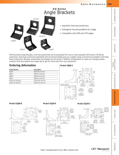 EQ Series Angle Brackets  