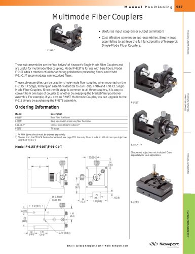 Multimode Fiber Couplers  