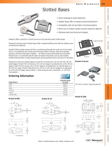 Slotted Bases  