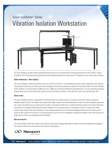 Vision IsoStation Brochure