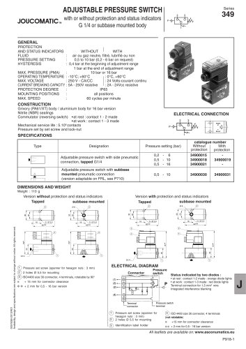 Accessories - Switches - Series 349