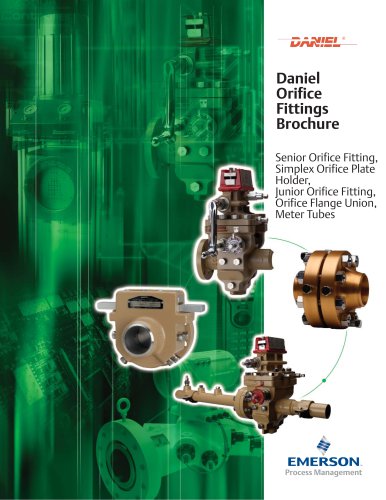 Daniel Orifice Fittings Brochure