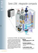 Mini Bomba De Vacío Compacta Con ASR (Air Saving Regulator), Serie LEM - 4