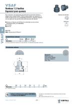 Ventosa 1,5 Fuelles Especial Para Quesos, Serie VSAF - 1