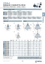 Ventosas de 1,5 fuelles Ø 15 a 30 mm, serie VSAJ - 2