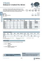 Ventosas De 1.5 Fuelles Ø 10 A 150 Mm, Serie VSAG - 1